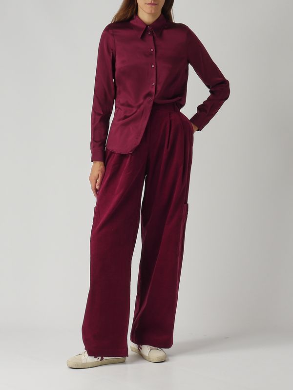 2. Camisa de mujer de seda Rubí Nenette faustina