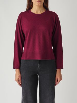 Morale nylon and wool blend sweater for women Ruby Nenette