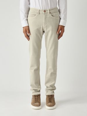 Jeans Jordan pour hommes en coton bulle Denim Ecru Jeckerson