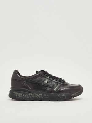 Mick 1453N men's leather sneakers Black Premiata
