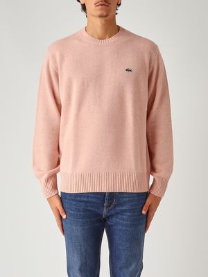 Maglia uomo in lana Rosa Lacoste