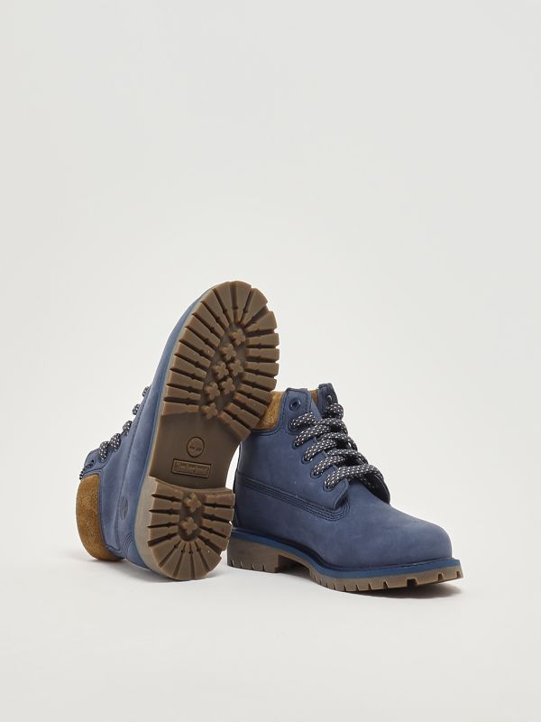 4. Anfibi bambino in nubuck Blu Timberland tb0a2ctg