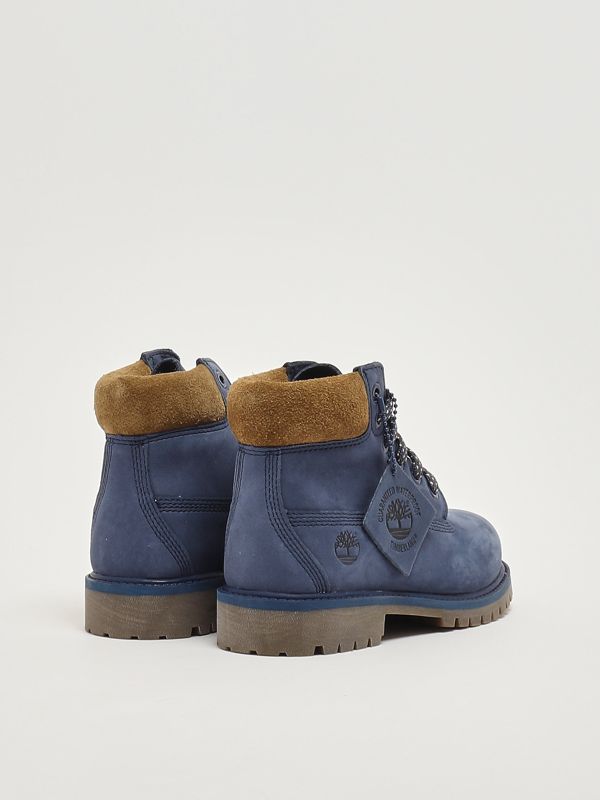 3. Anfibi bambino in nubuck Blu Timberland tb0a2ctg