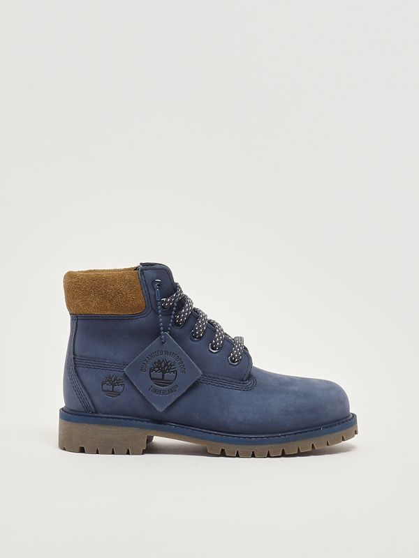 1. Anfibi bambino in nubuck Blu Timberland tb0a2ctg