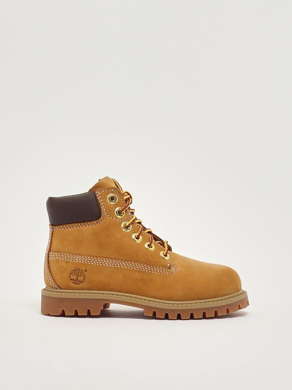 1. Anfibi bambino in pelle Giallone Timberland tb112809