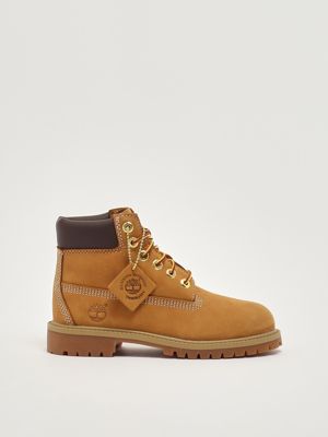 1. Botas para niño de piel Amarillón