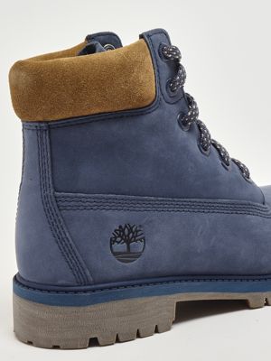 5. Nubuck ankle boots for children Blue