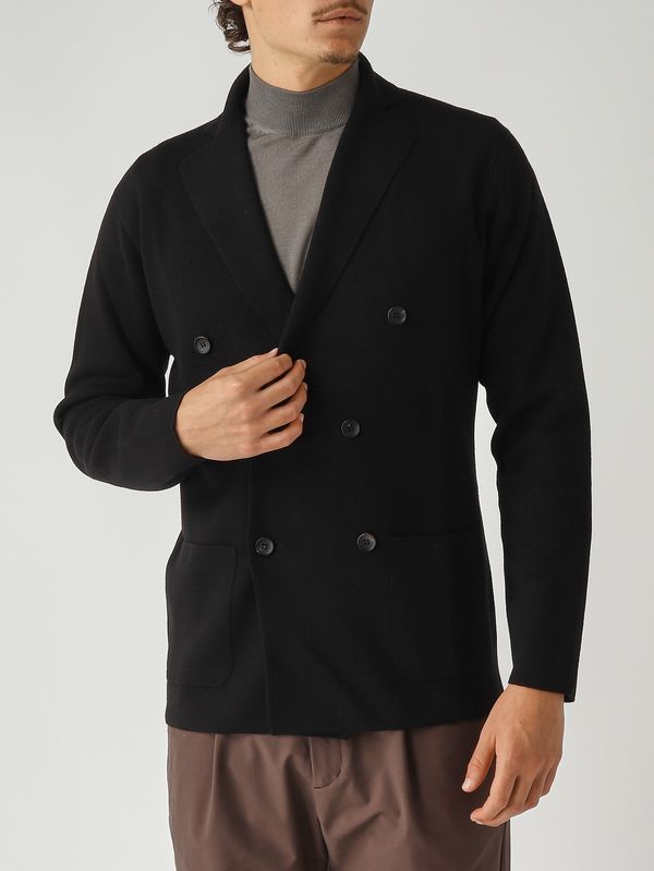 5. Chaqueta de lana para hombre Negro Filippo de Laurentiis rjmldptwm14m