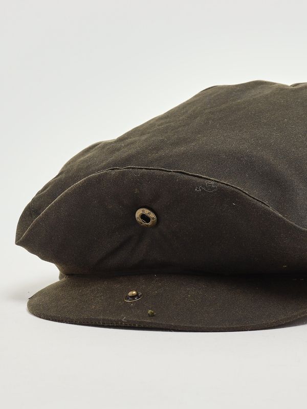 3. Boina de hombre de algodón encerado Aceituna Barbour mha0294