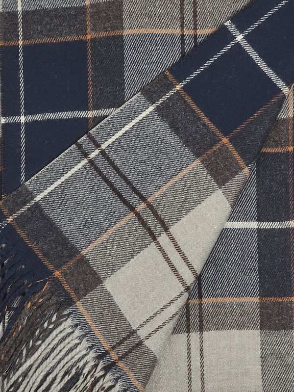 2. Sciarpa uomo Galingale in maglia Grigio Chiaro Barbour usc0300