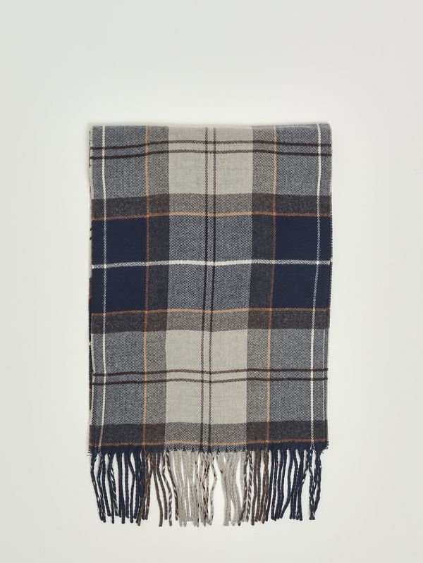 1. Sciarpa uomo Galingale in maglia Grigio Chiaro Barbour usc0300
