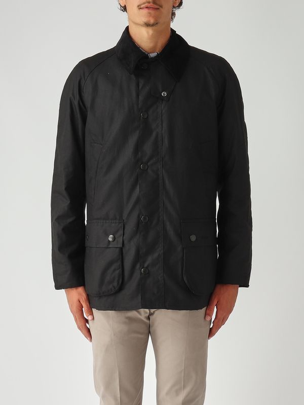 Ashby men's jacket in waxed cotton mwx0339 Black