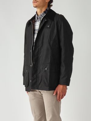 3. Giacca uomo Ashby in cotone cerato Nero
