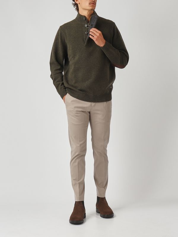 2. Lupetto uomo Essential in lana Militare Barbour mkn0585