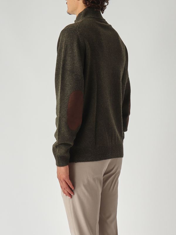 4. Lupetto uomo Essential in lana Militare Barbour mkn0585