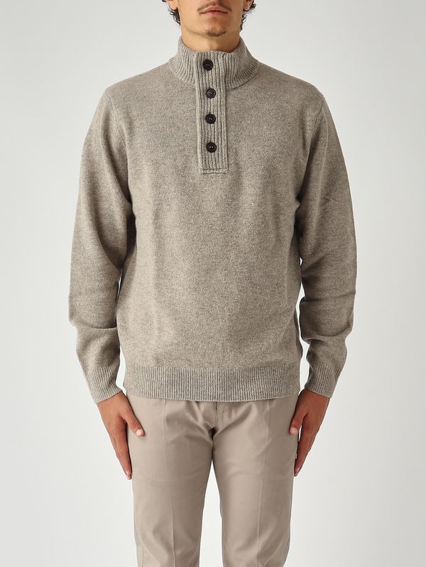 1. Lupetto uomo Essential in lana Pietra Barbour mkn0585