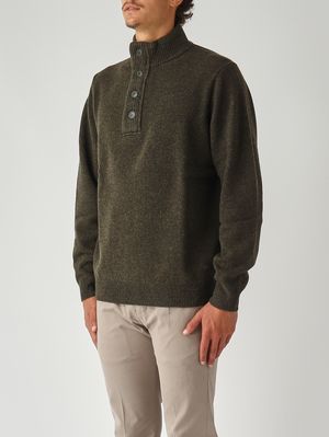 3. Lupetto uomo Essential in lana Militare