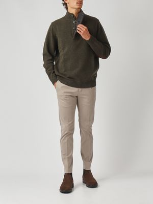 2. Lupetto uomo Essential in lana Militare