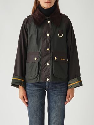 1. Veste femme Reighton Spey en coton ciré Sage