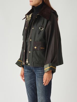 3. Veste femme Reighton Spey en coton ciré Sage