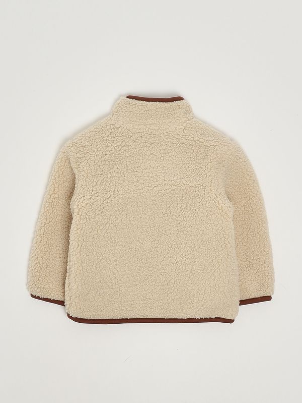 2. Veste en polaire sherpa pour bébé garçon Lait Jeckerson jn4864w25