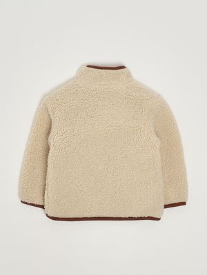 2. Veste en polaire sherpa pour bébé garçon Lait
