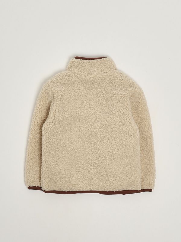2. Boy's jacket in teddy fleece Milk Jeckerson jb5064w25