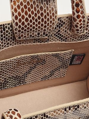 5. Bolso de mujer Shop Bag Mini de piel Beige