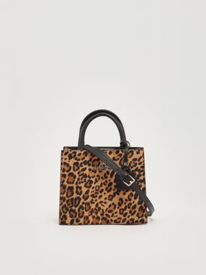 4. Bolso de mujer Shop Bag Mini de piel Marrón