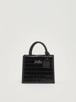 1. Bolso de mujer Shop Bag Mini de piel Negro