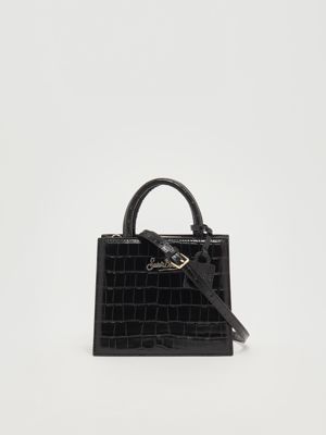 4. Bolso de mujer Shop Bag Mini de piel Negro