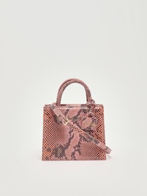 4. Bolso de mujer Shop Bag Mini de piel Rosa