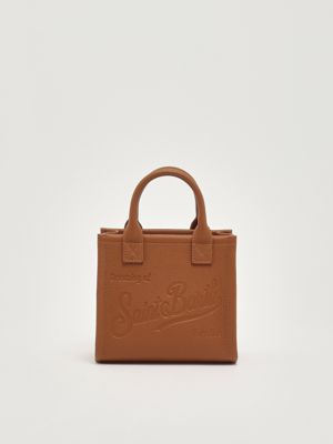 Borsa donna Vanity Mini in pelle martellata Grain Leather Sb 19 MC2 Saint Barth
