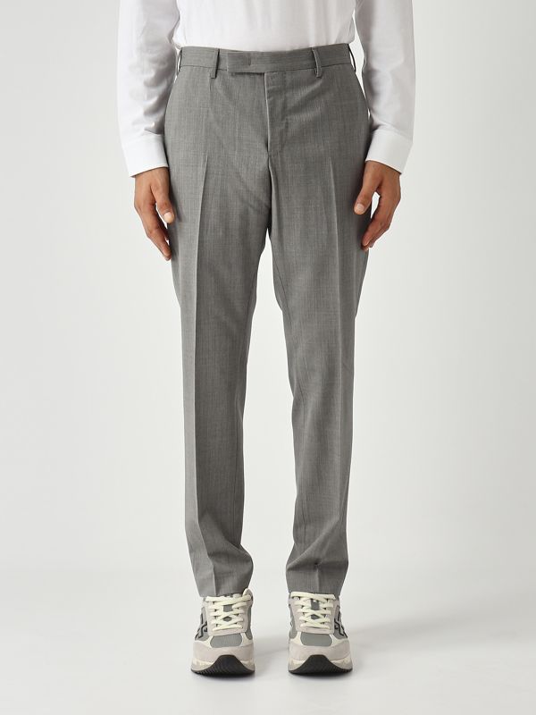 Pantalone uomo Dieci in lana stretch coafx0z00fwdma37 Grigio