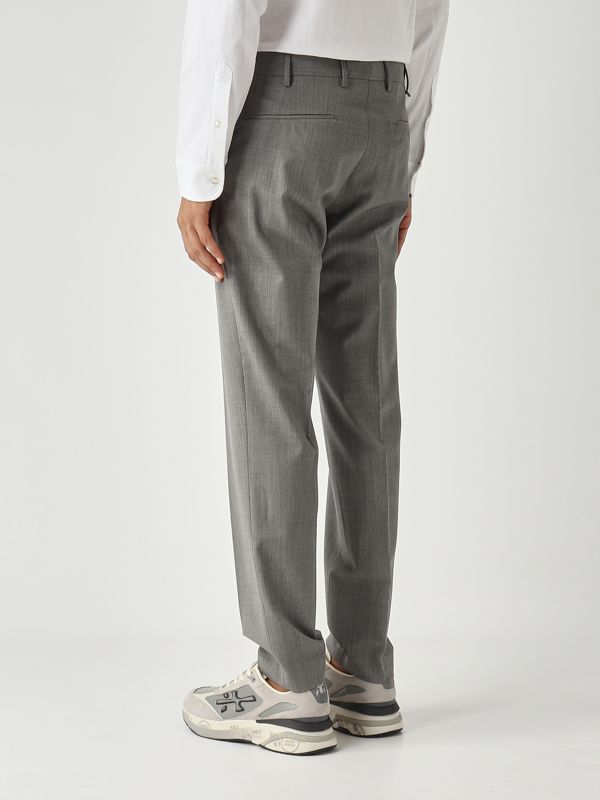 3. Pantalón de hombre Dieci de lana elástica Gris Claro PT Torino coafx0z00fwdma37