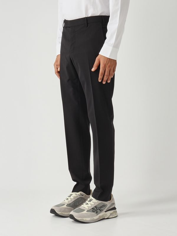 2. Pantalón de hombre Dieci de lana elástica Negro PT Torino coafx0z00fwdma37