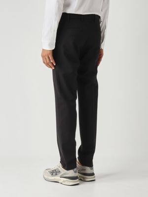 3. Pantalón de hombre Dieci de lana elástica Negro