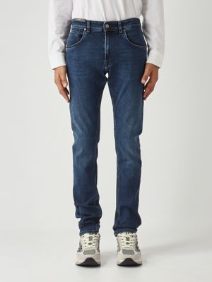 Jeans uomo Jazz in cotone stretch soft touch Denim Scuro PT Torino