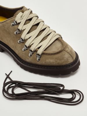 5. Zapato Derby de piel para hombre con cordones Cacao