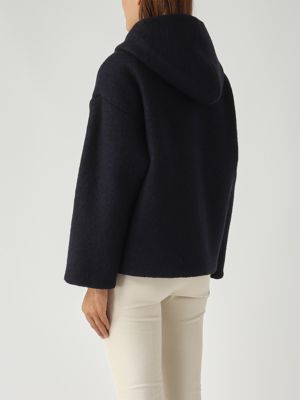 4. Chaqueta de mujer Fune en mezcla de lana Azul marino