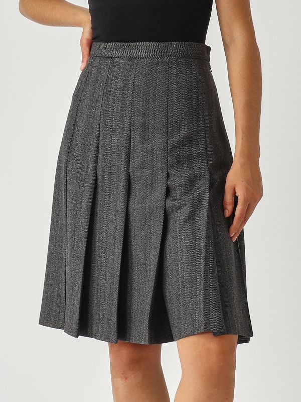 Jupe Longue évasée Title Nine – Femme, Taille L, Bleue, Stretch, Décontractée