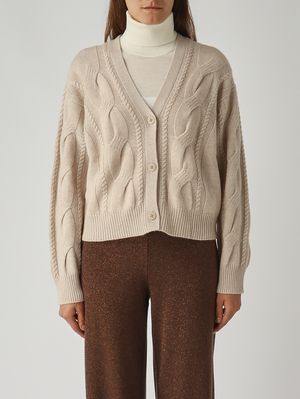 Aladdin women's wool and cashmere cardigan Rope Max Mara Studio