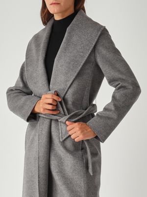 5. Loriana women's wool coat Medium Gray