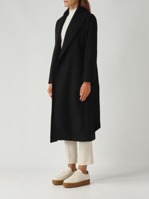 3. Loriana women's wool coat Black