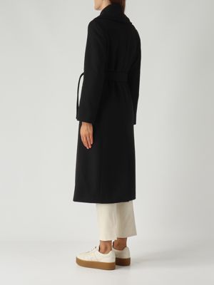 4. Loriana women's wool coat Black