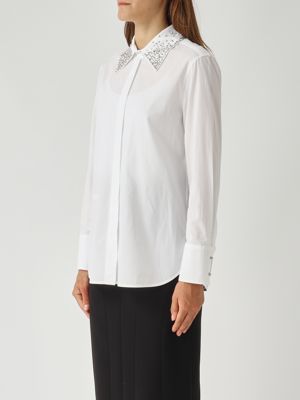 3. Women's Cotton Stirrup Shirt White
