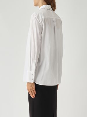 4. Women's Cotton Stirrup Shirt White