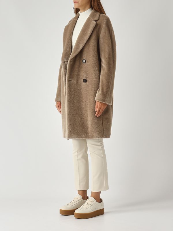 3. Manteau Rosero pour femme, en alpaga et laine Corde S Max Mara 2529016113600