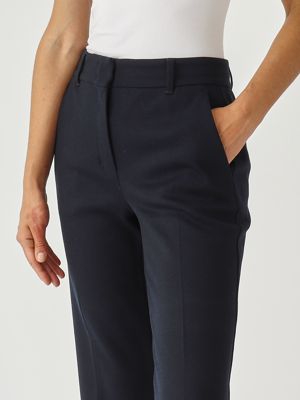 5. Pantalón de mujer Reus de mezcla de lana Azul marino