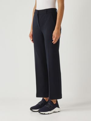 3. Pantalón de mujer Reus de mezcla de lana Azul marino